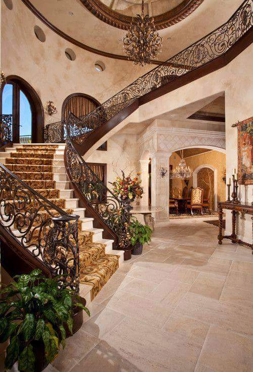 Royal Quarter Turn Stairs by HOC Designarch Indoor-spaces Traditional | Interior Design Photos & Ideas