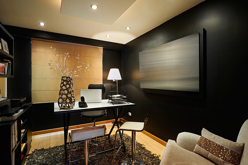 The Chic Office by Akshar Interiors Contemporary | Interior Design Photos & Ideas
