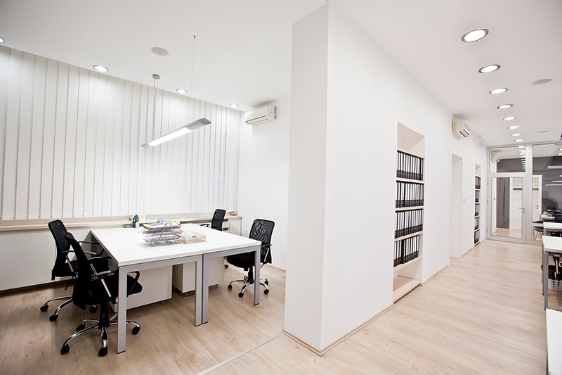 The Minimalist Office by Akshar Interiors Modern | Interior Design Photos & Ideas