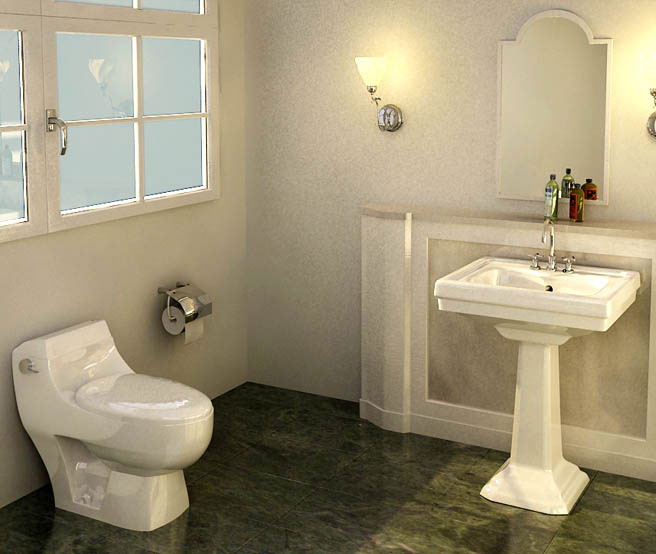 Vintage Bath by Swastik Interiors Bathroom Vintage | Interior Design Photos & Ideas