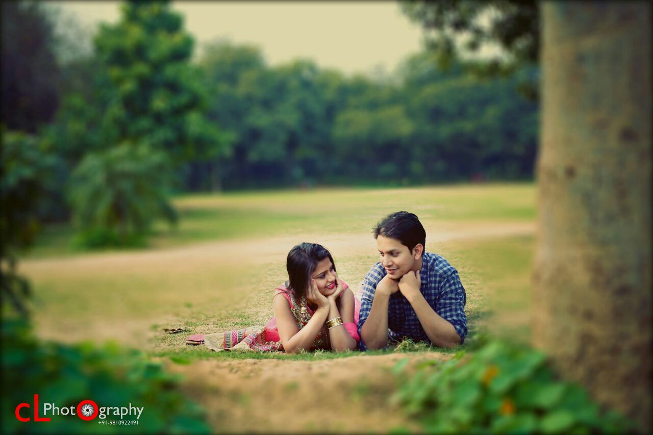 Nature Themed Pre-Wedding Shoot In A LUsh Gren Garden by CL Photography Wedding-photography | Weddings Photos & Ideas