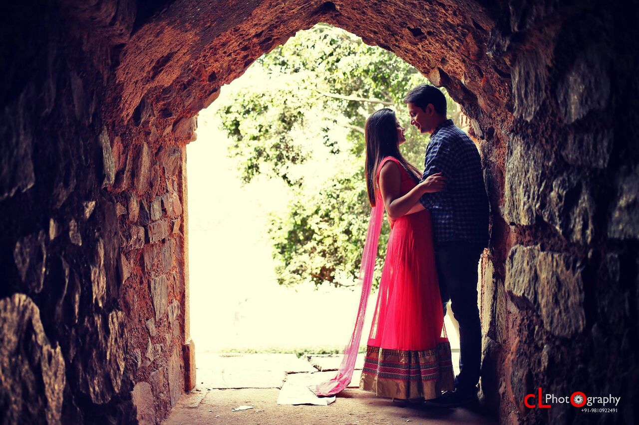 Pre-Wedding Shoot In A Vitrified Brick Structure by CL Media Solutions Wedding-photography | Weddings Photos & Ideas
