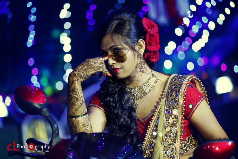 Stylish Bridal Photo-Shoot Using Props by CL Photography Wedding-photography | Weddings Photos & Ideas