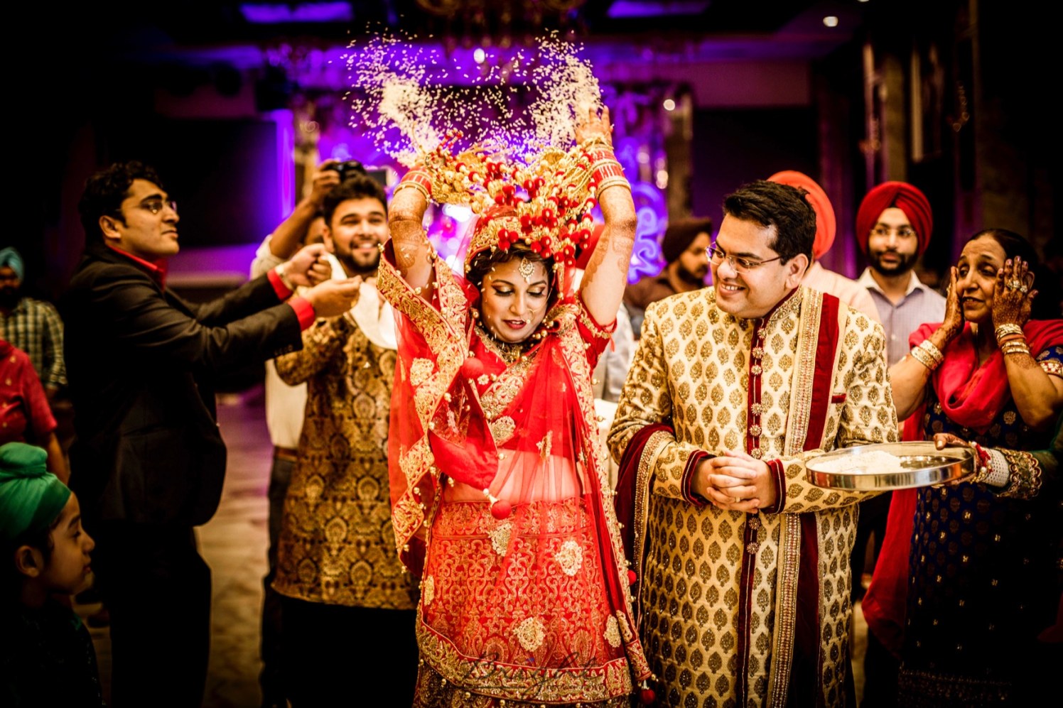 Bride's Candid Shot During Vidai by Gitesh Dhawan Wedding-photography | Weddings Photos & Ideas