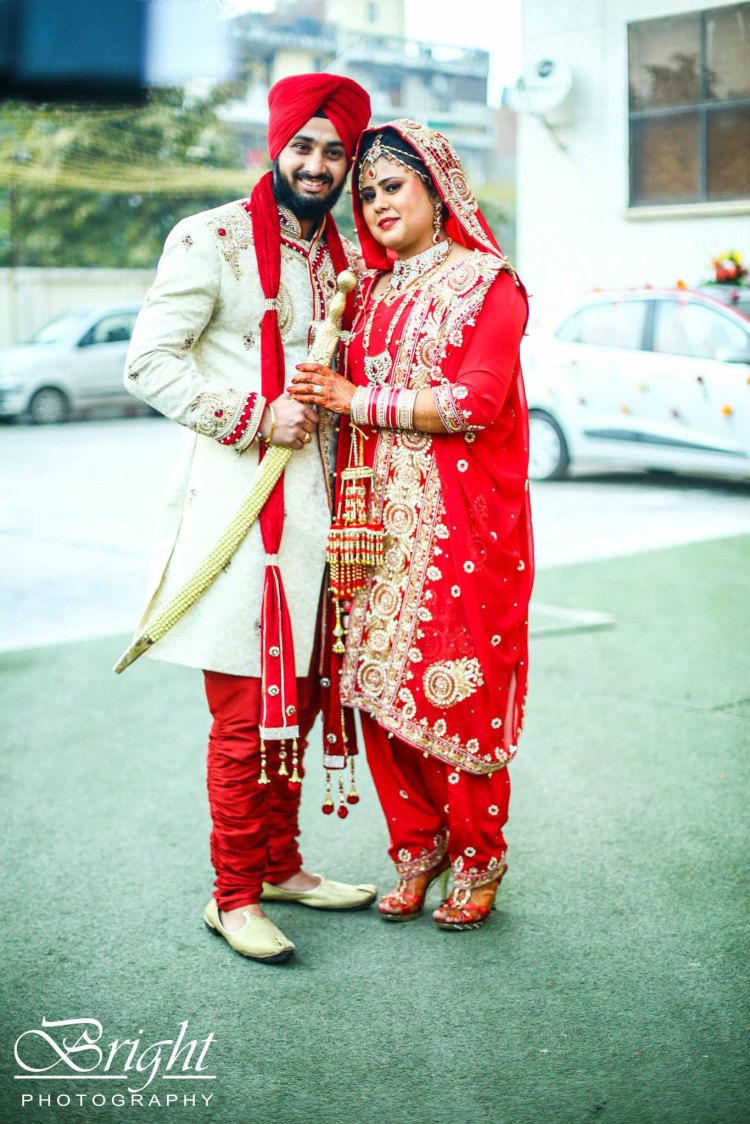Punjabi Bride And Groom's Photo-shoot by Gitesh Dhawan Wedding-photography Wedding-dresses | Weddings Photos & Ideas