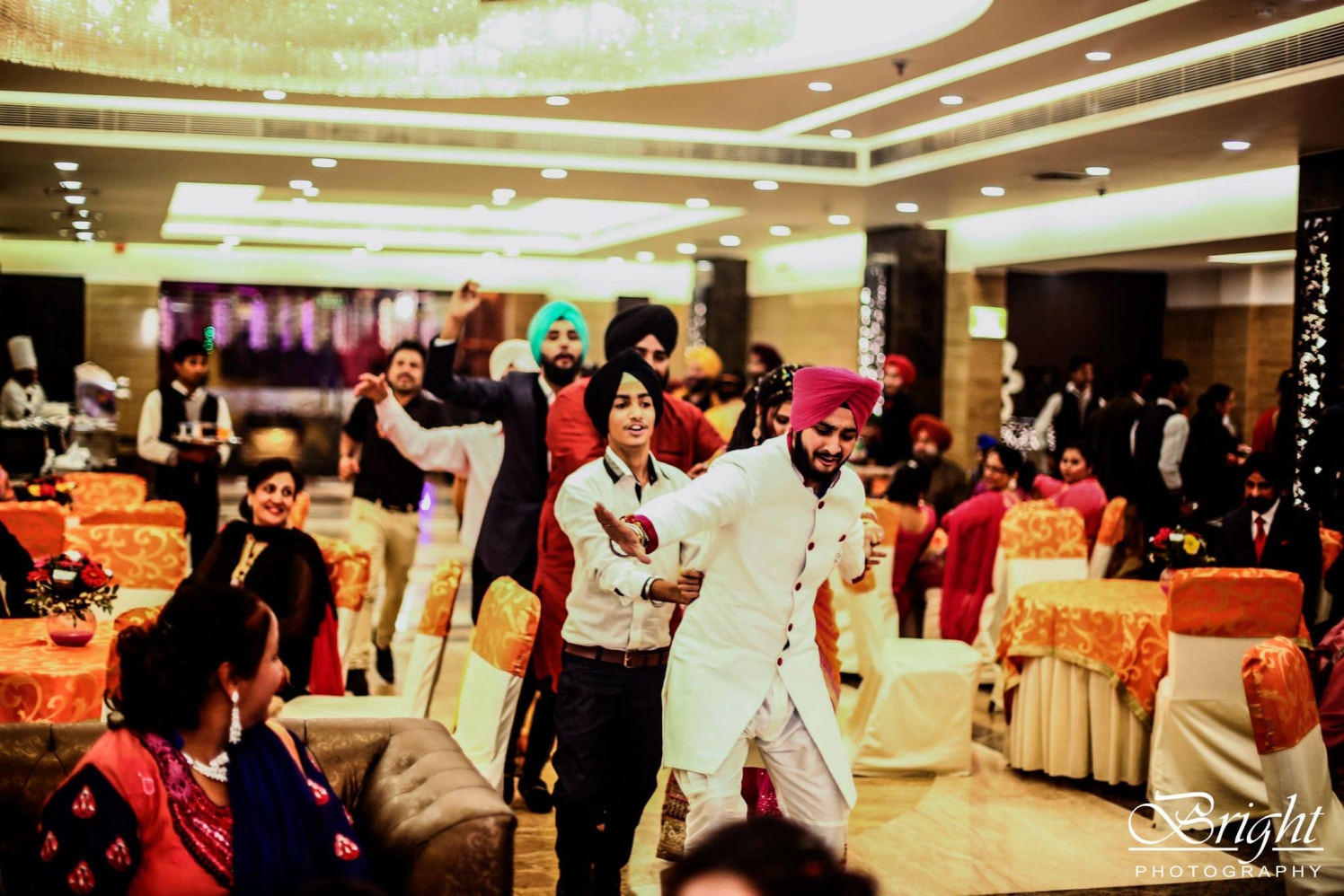 Dancing Shot On Wedding Day by Gitesh Dhawan Wedding-photography | Weddings Photos & Ideas