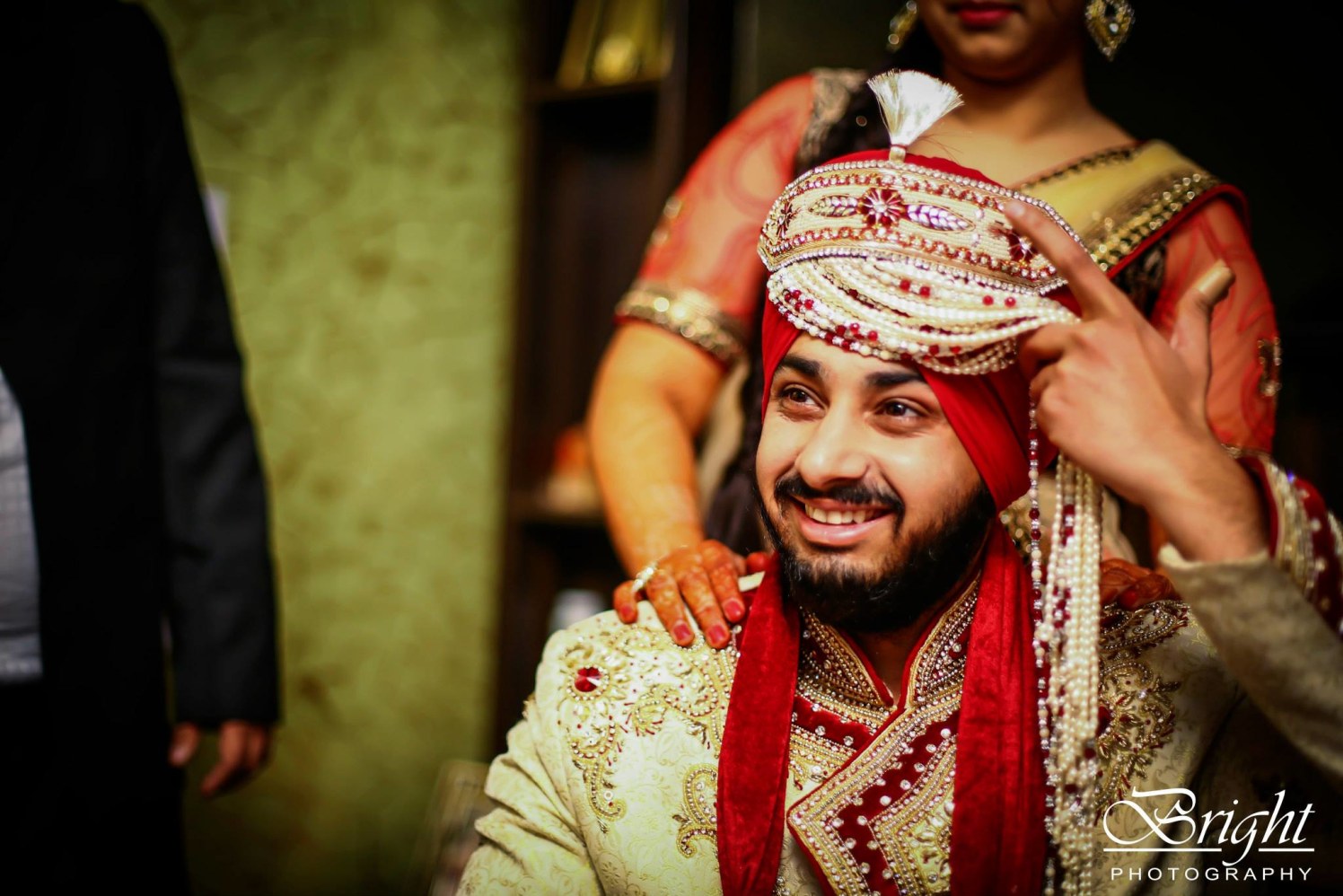 Groom's Shot On Wedding Day by Gitesh Dhawan Wedding-photography | Weddings Photos & Ideas