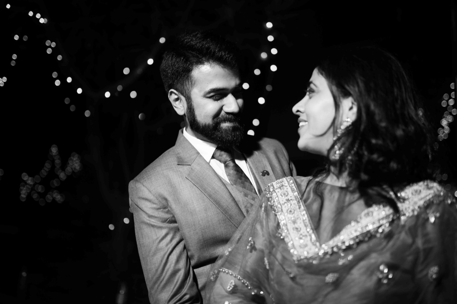 Black And White Engagement Shot by Gitesh Dhawan Wedding-photography | Weddings Photos & Ideas