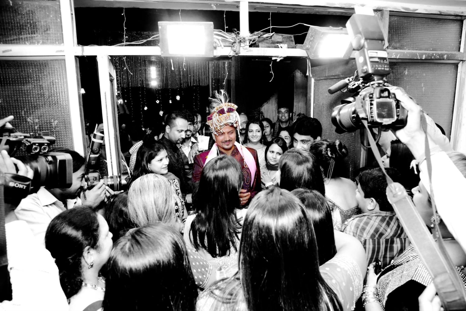 Groom's Entry Shot by Gitesh Dhawan Wedding-photography | Weddings Photos & Ideas