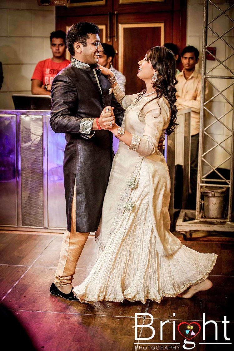 Dancing Shot Of Couple On Sangeet by Gitesh Dhawan Wedding-photography | Weddings Photos & Ideas