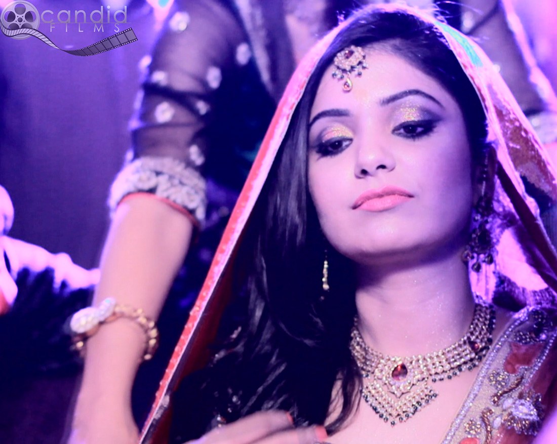 Bridal portrait by Candid Films Wedding-photography Bridal-jewellery-and-accessories Bridal-makeup | Weddings Photos & Ideas