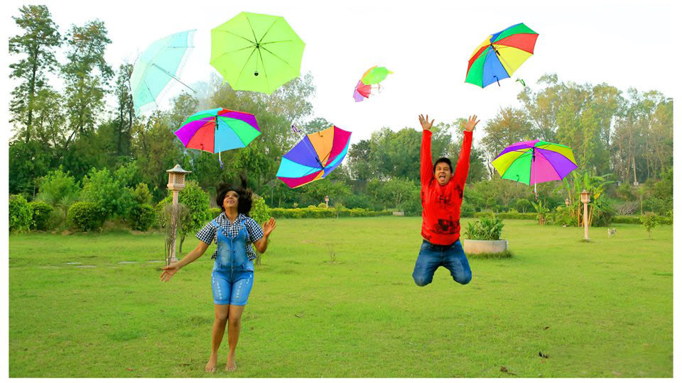 Rainbowy umbrellas by DEV RAJ FILMS & PHOTOGRAPHY Wedding-photography | Weddings Photos & Ideas