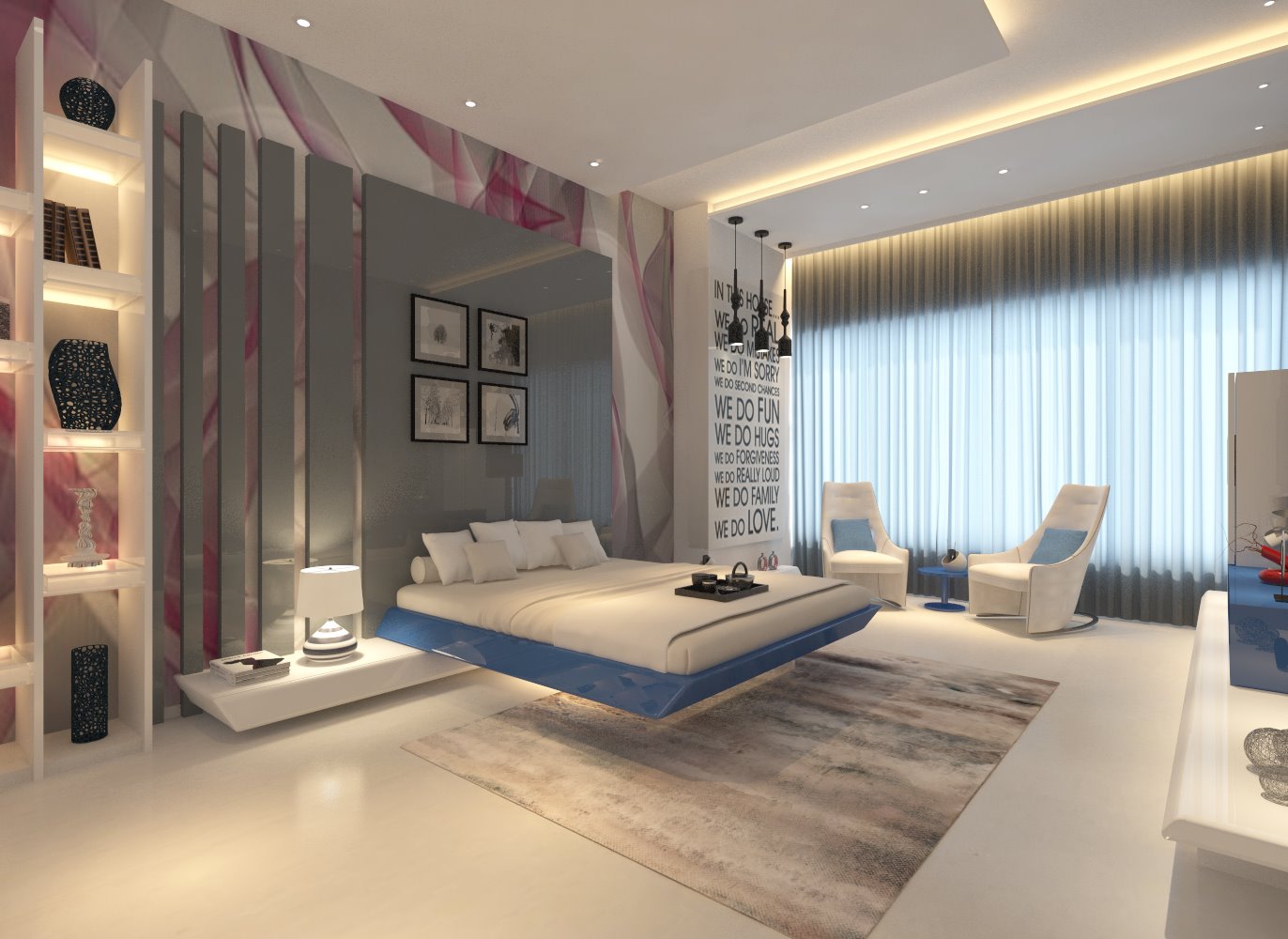 A modern bedroom! by Interior Designer, Design Consultant Bedroom Modern | Interior Design Photos & Ideas