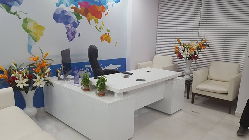 Contemporary Office by HOC Designarch Contemporary | Interior Design Photos & Ideas