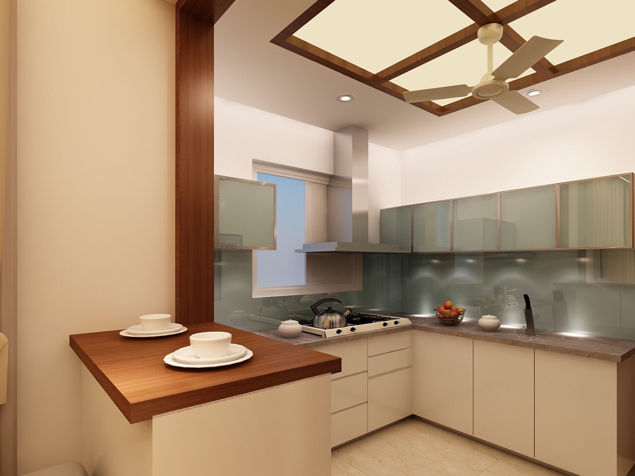 Modern modular kitchen! by Mohammad Riyaz Modular-kitchen Modern | Interior Design Photos & Ideas