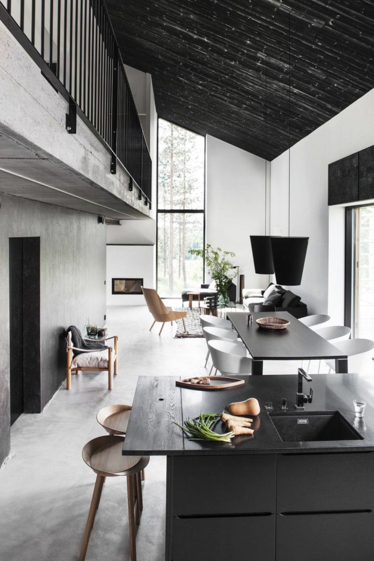 The Black Dine by JM Consilium Modern | Interior Design Photos & Ideas