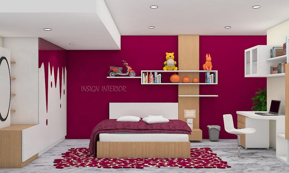 Magenta is the new pink by Insign Contemporary | Interior Design Photos & Ideas