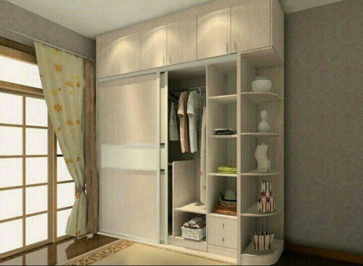 3D design of a wooden wardrobe by Build Craft Associates Bedroom Modern | Interior Design Photos & Ideas