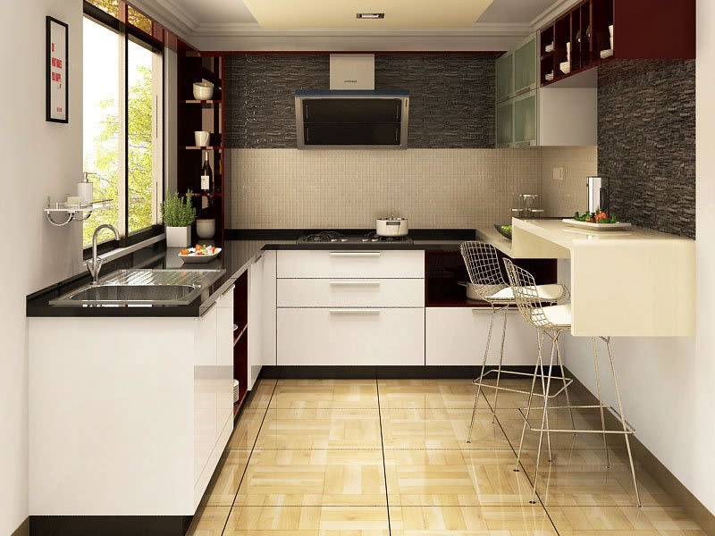 Modular L shaped kitchen by Build Craft Associates Modular-kitchen Modern | Interior Design Photos & Ideas