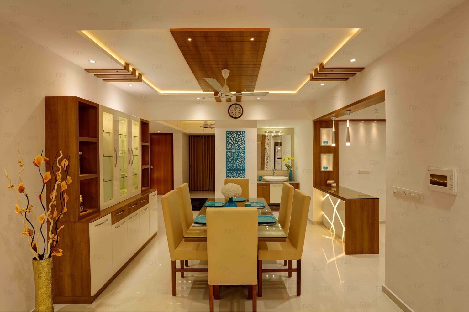 Amazing Dining Room Layout by Right Choice Enterprises Contemporary | Interior Design Photos & Ideas