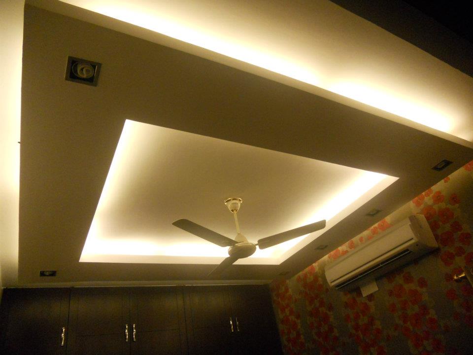 False Ceiling by Spaces Talk Architecture Living-room Modern | Interior Design Photos & Ideas