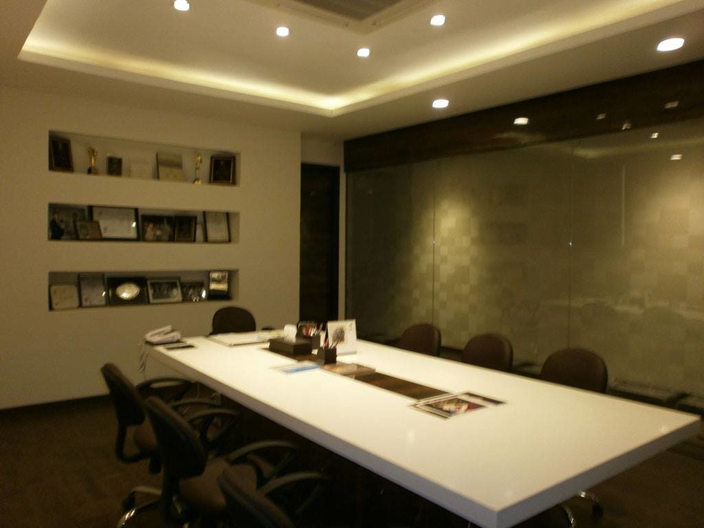 Conference Room by Spaces Talk Architecture Modern | Interior Design Photos & Ideas