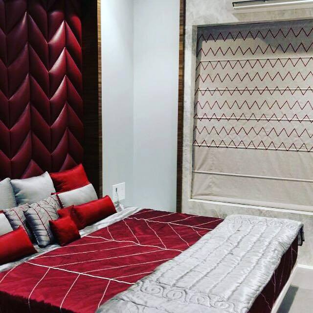 the Royal Red by Icraft Designz and Interiors Bedroom Contemporary | Interior Design Photos & Ideas