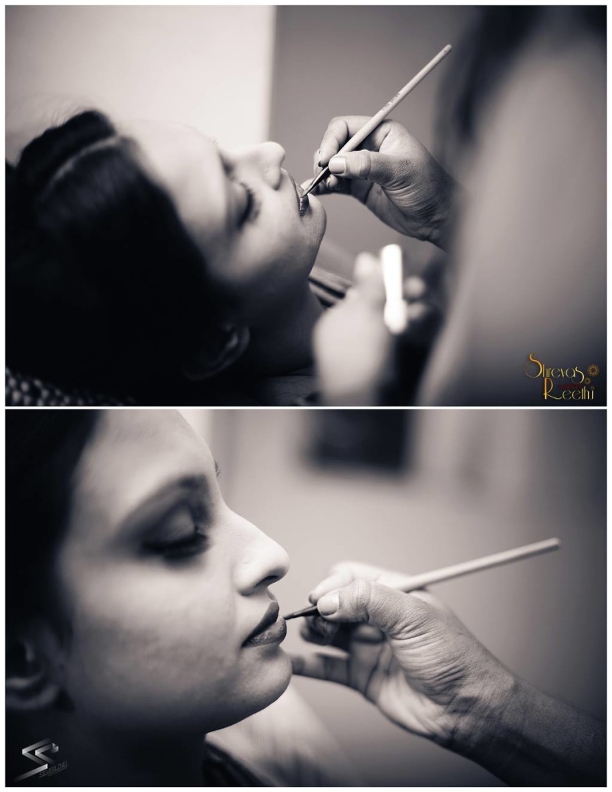 The bride is getting her makeup! by Silverline Photography Wedding-photography | Weddings Photos & Ideas