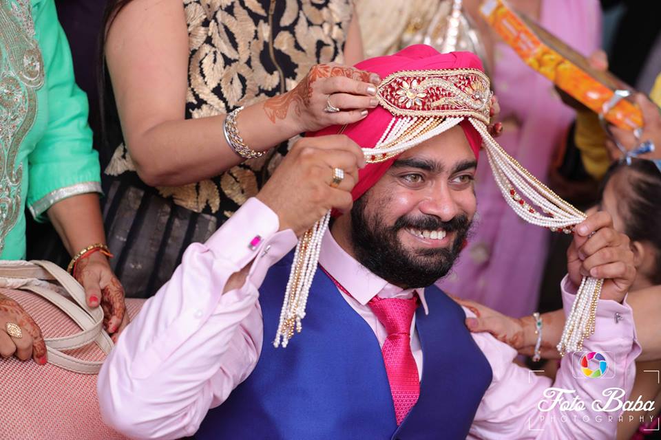 Groom peeps by Foto Baba Photography Wedding-photography Groom-wear-and-accessories | Weddings Photos & Ideas
