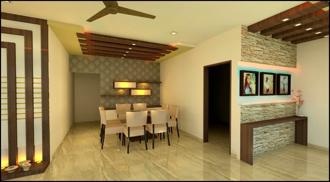Cream Theme Dining Room by Amazing Home Dining-room Modern | Interior Design Photos & Ideas