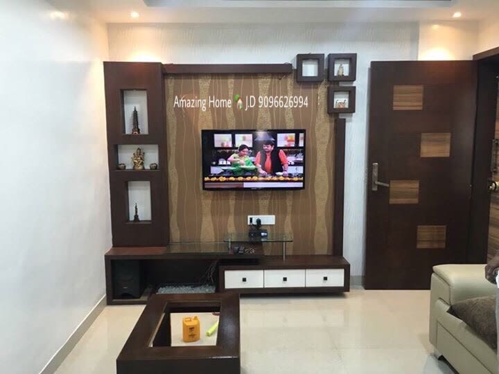 Wood Finish Living Room by Amazing Home Living-room Modern | Interior Design Photos & Ideas