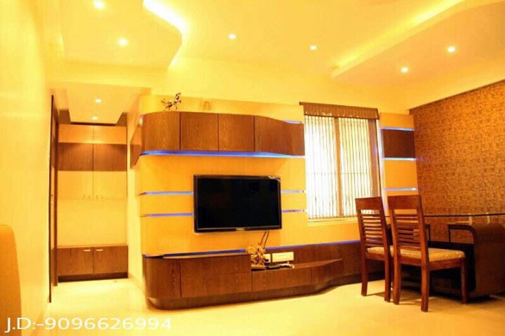 Golden Lit Living Room by Amazing Home Living-room Modern | Interior Design Photos & Ideas