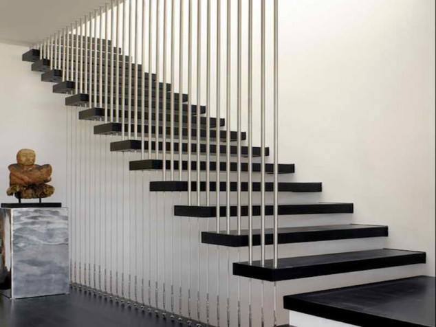 Grill Designed Staircase by Mohit Kumar Indoor-spaces Modern | Interior Design Photos & Ideas