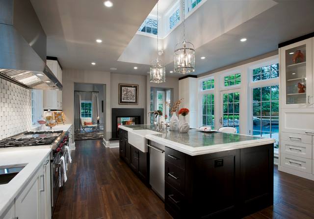 Brown Mahogany Shaded Modular Kitchen by Mohit Kumar Modular-kitchen Modern | Interior Design Photos & Ideas