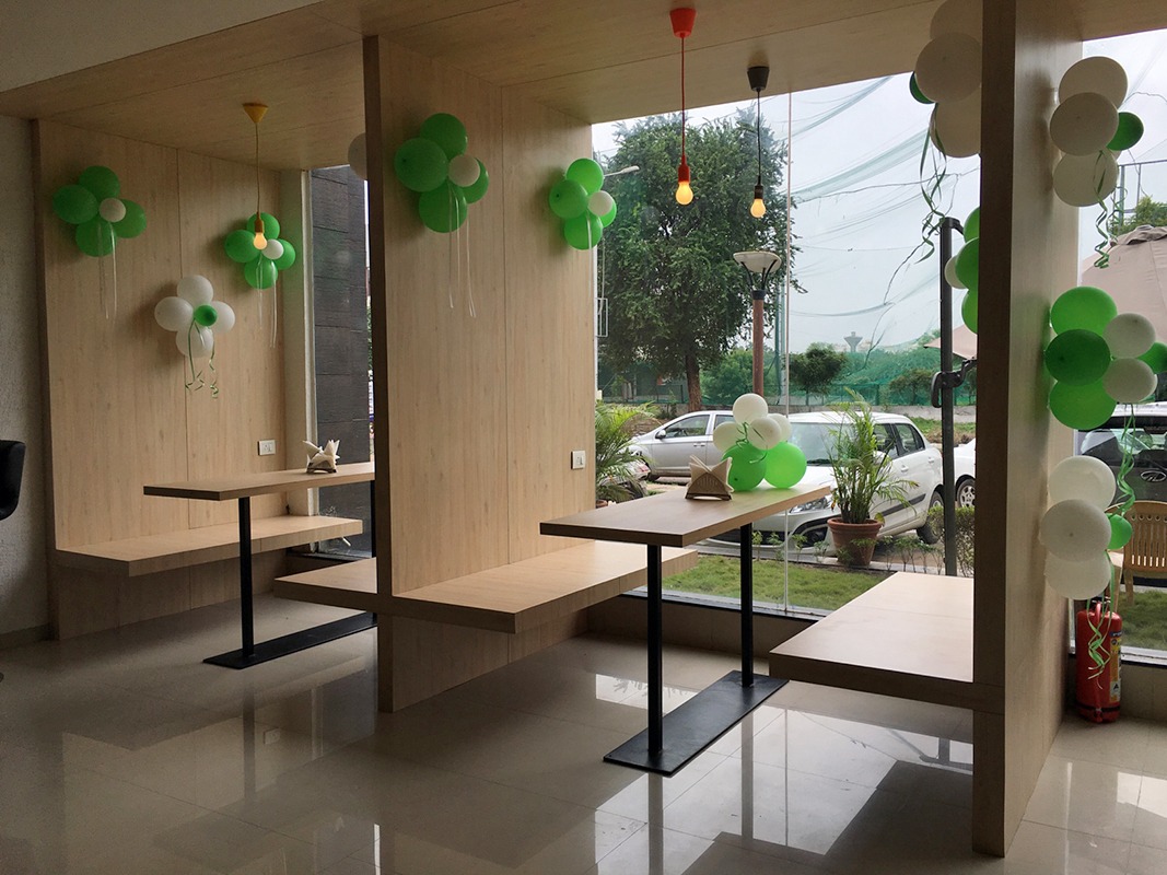 Cafe with awesome view by Jai Patel Minimalistic | Interior Design Photos & Ideas