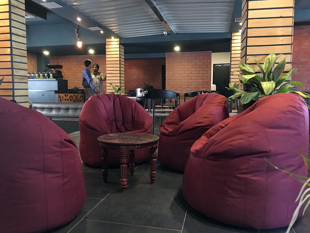 Fun at restaurant by Jai Patel Contemporary | Interior Design Photos & Ideas