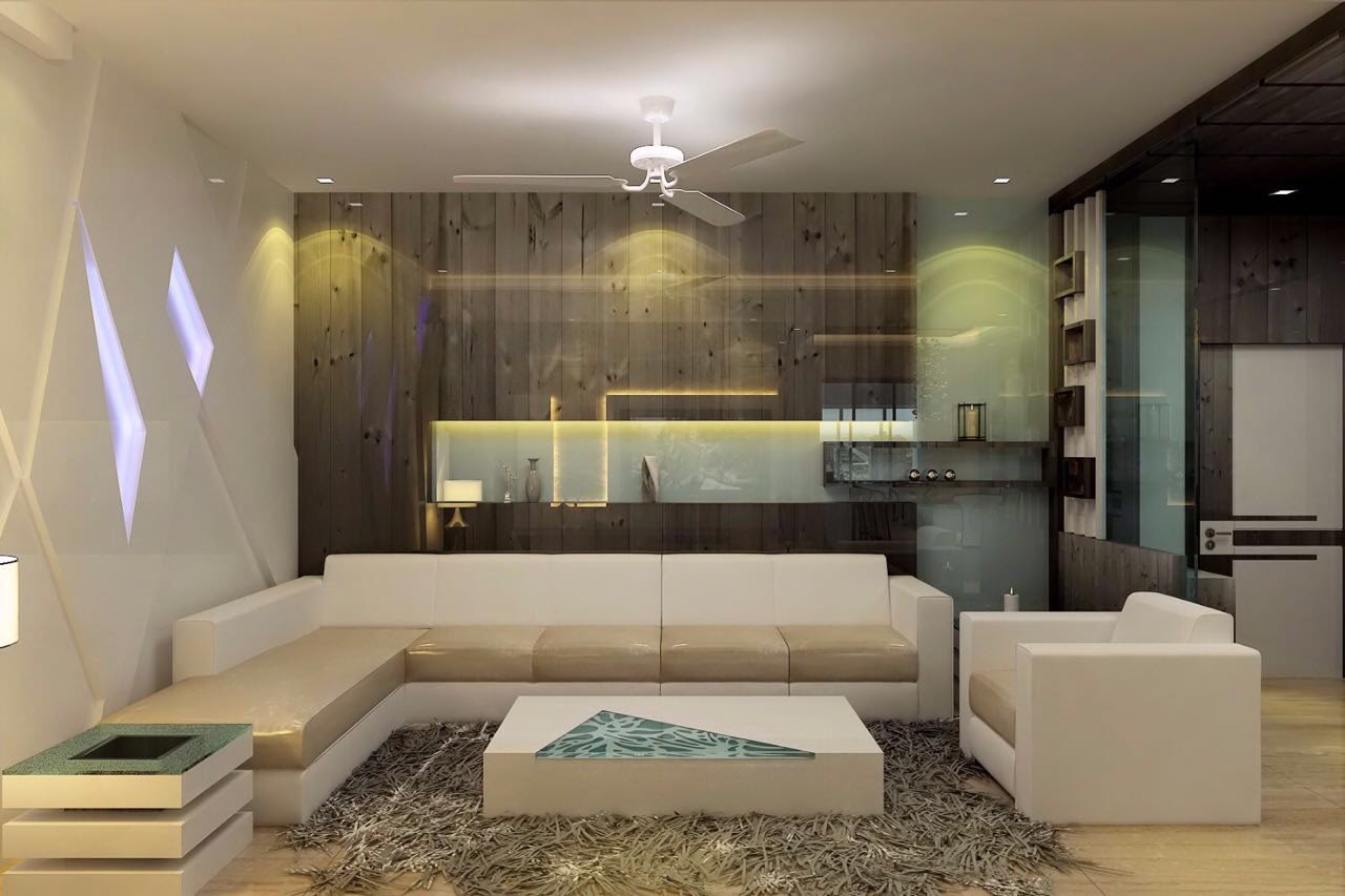 Stylish Living by Rishi Mukherjee Living-room Modern | Interior Design Photos & Ideas
