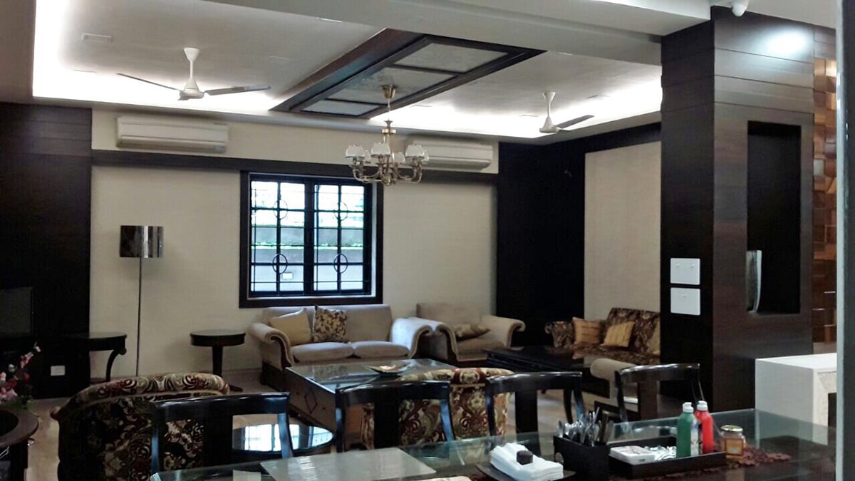 Royal Comfort by Rishi Mukherjee Living-room Contemporary | Interior Design Photos & Ideas