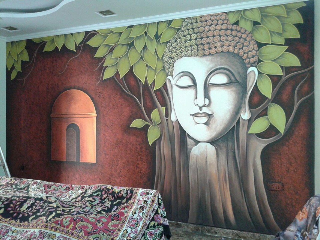 Eye Of The Buddha by Mukesh Kapoor