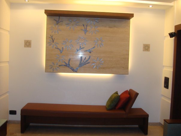 Living Room With Wall Art by Nikeeta Mehta Living-room Modern | Interior Design Photos & Ideas