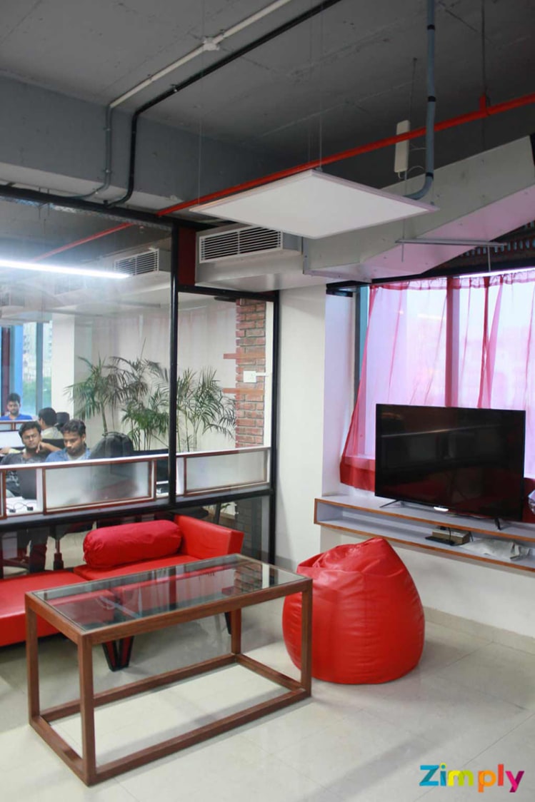 Cozy Office Corner by Aditya Modern | Interior Design Photos & Ideas