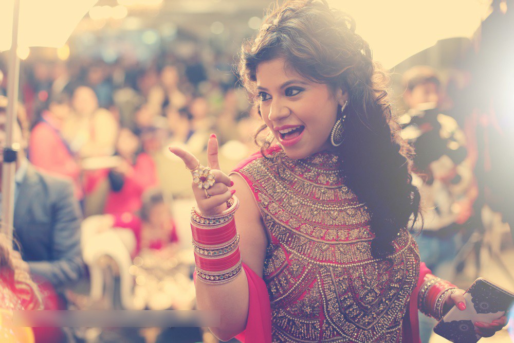 Bridal Portrait On Reception Day by Mohit Wedding-photography | Weddings Photos & Ideas