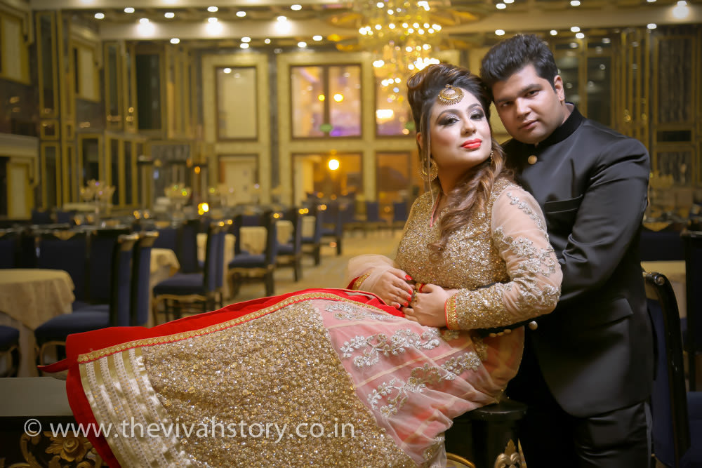 Graceful Couple Portrait by Mohit Wedding-photography | Weddings Photos & Ideas