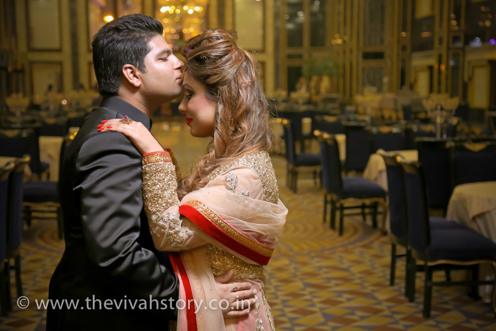 A Charismatic Couple Portrait On Reception Day by Mohit Wedding-photography | Weddings Photos & Ideas