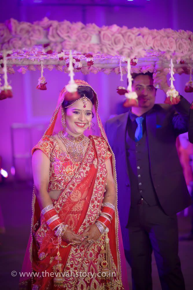 Gorgeous Bridal Portrait On Wedding Day by Mohit Wedding-photography | Weddings Photos & Ideas