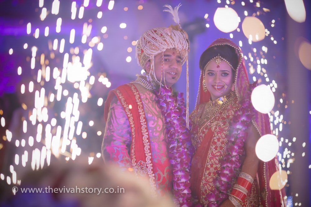 Stellar Couple Together On Wedding Day by Mohit Wedding-photography | Weddings Photos & Ideas