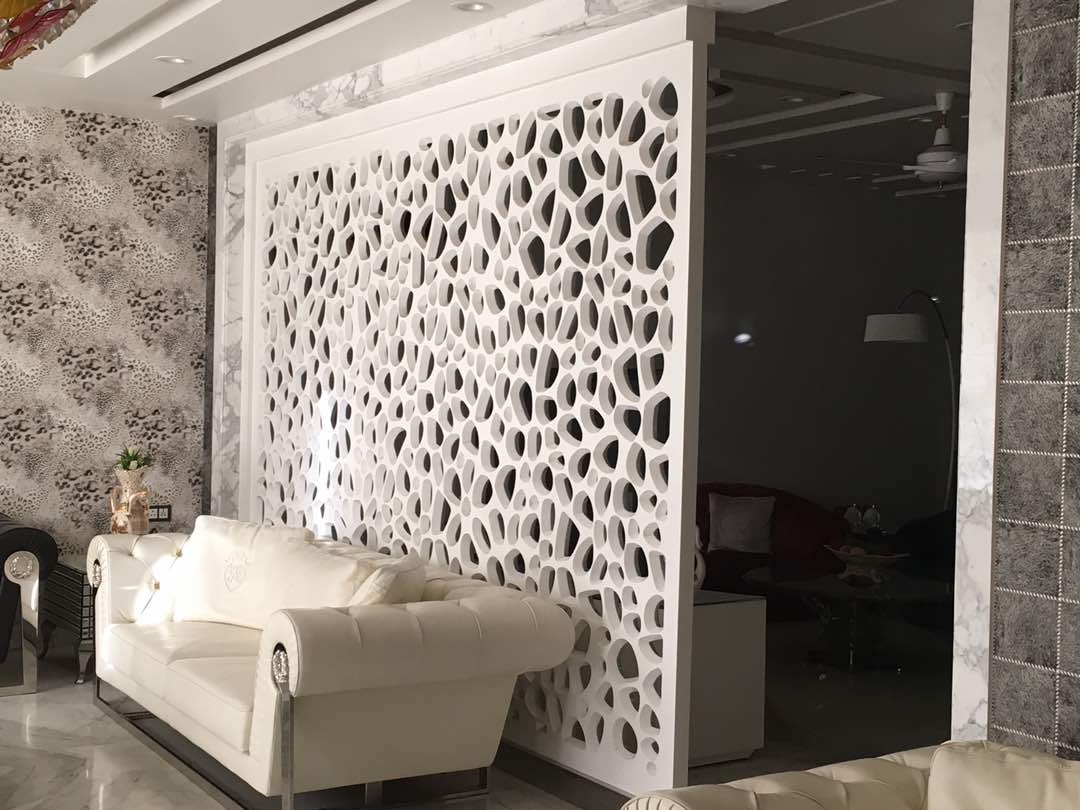 modular living room design by Aashna Jain