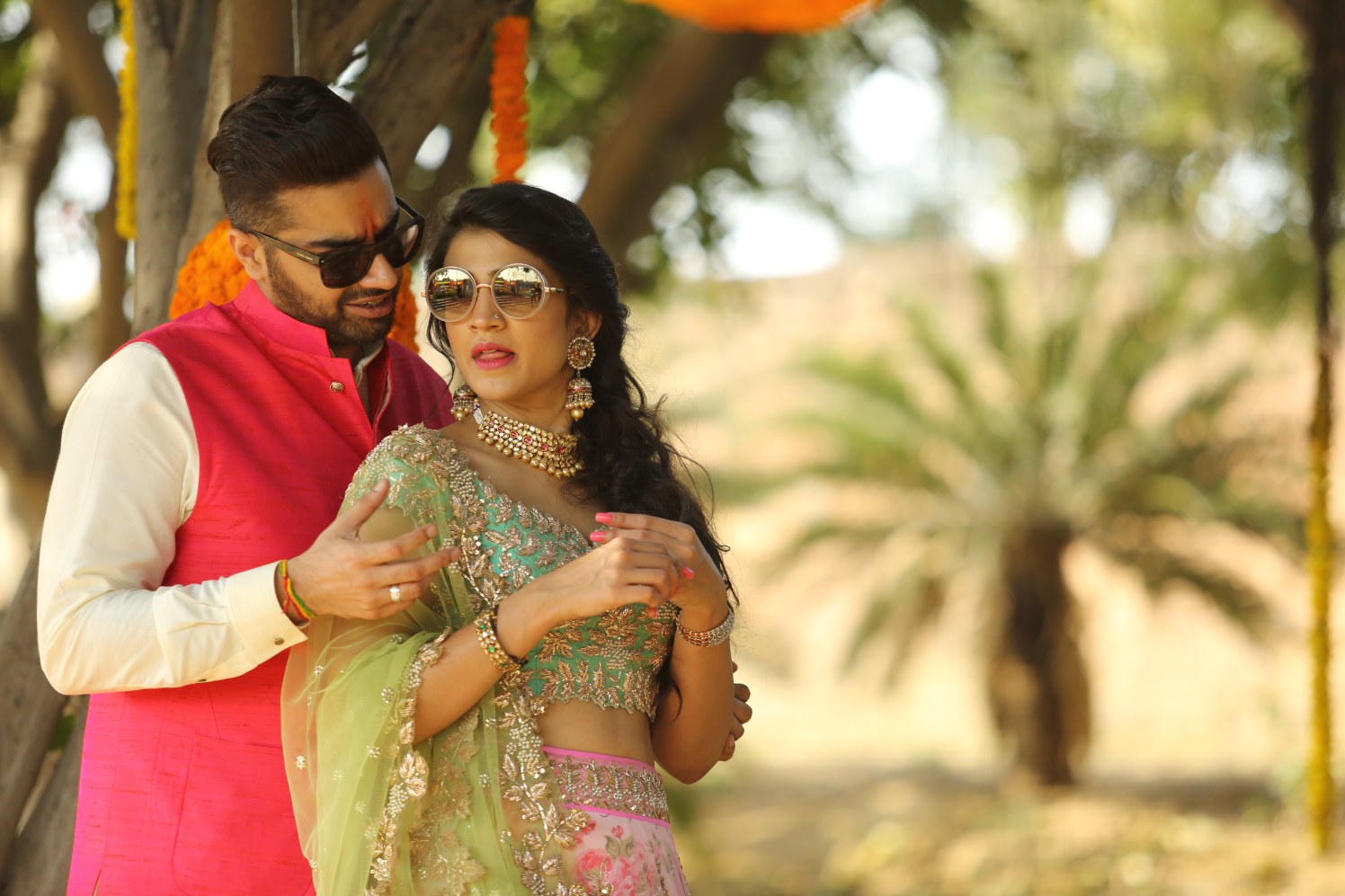 Candid Capture of Bride and Groom During Their Engagement Day by Amit Kumar Wedding-photography | Weddings Photos & Ideas