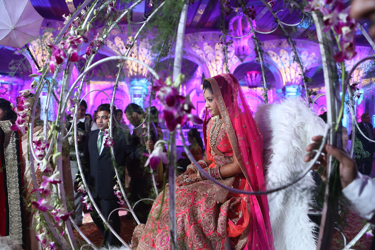 Spectacularly Magnificent Entry of the Bride by Amit Kumar Wedding-photography | Weddings Photos & Ideas