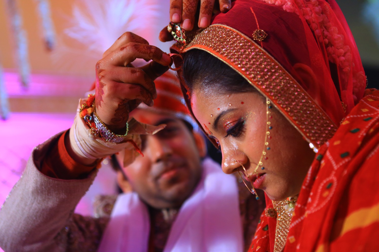 Sindoor Ritual by Amit Kumar Wedding-photography | Weddings Photos & Ideas